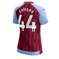 Aston Villa Boubacar Kamara #44 Replika Hemmatröja Dam 2023-24 Kortärmad